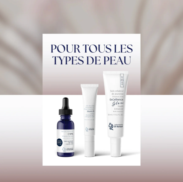 COFFRET GLOW, RITUEL ÉCLAT, LISSANT & REGARD LIFTÉ