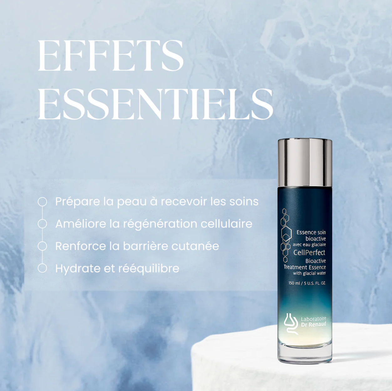 CellPerfect Essence Soin Bioactive Avec Eau Glaciaire