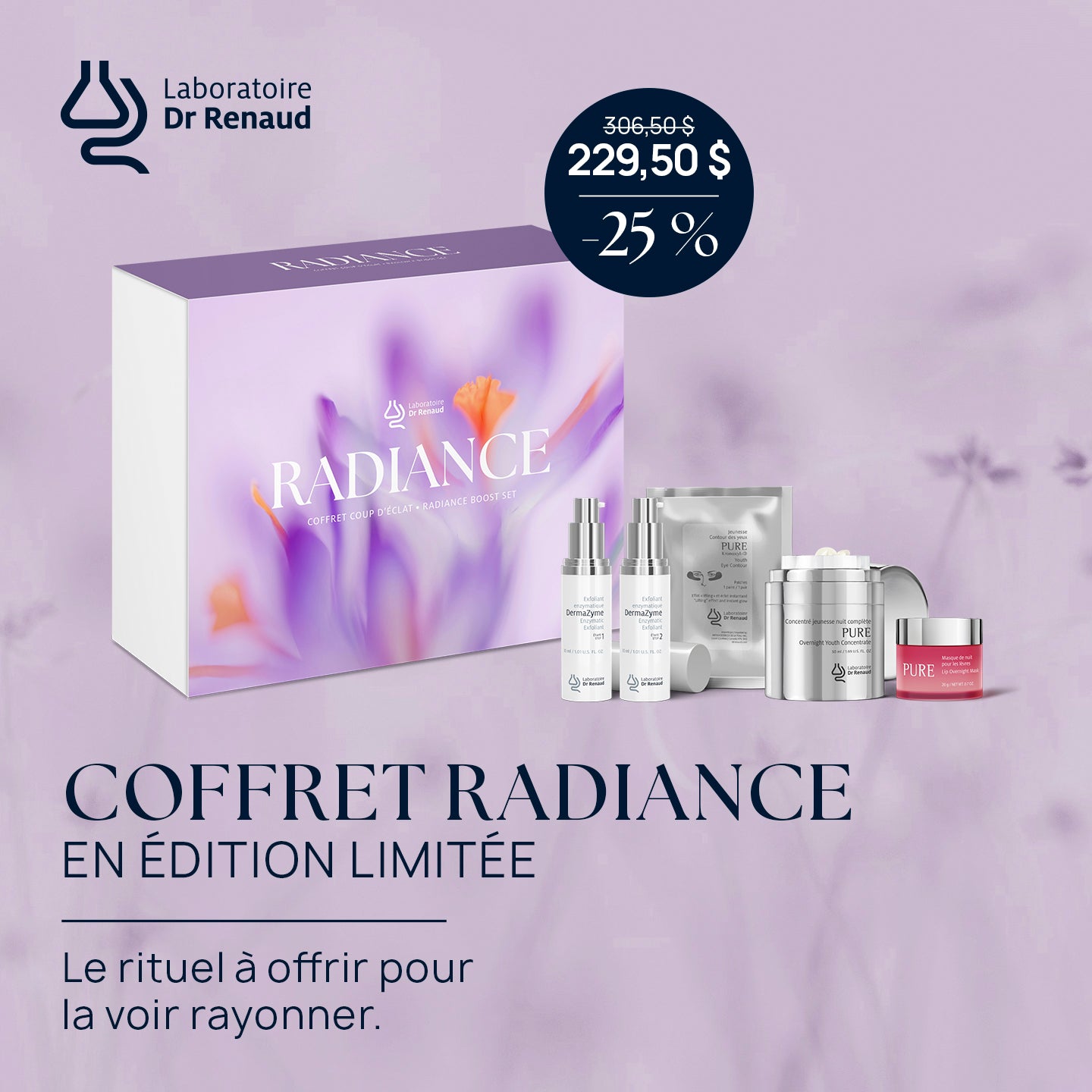 COFFRET RADIANCE, RITUEL ÉCLAT
